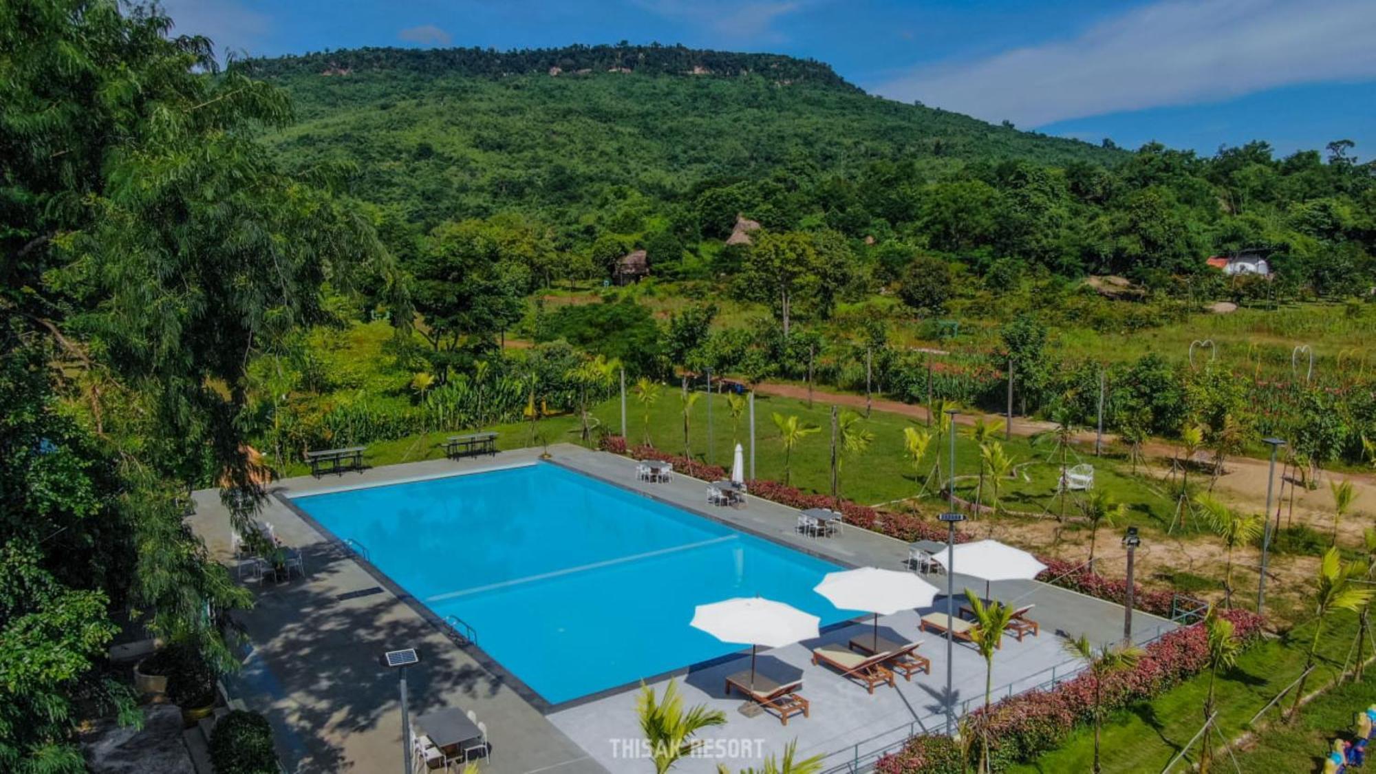 סיאם ריפ Thisak Resort Cheung Phnom Kulen מראה חיצוני תמונה